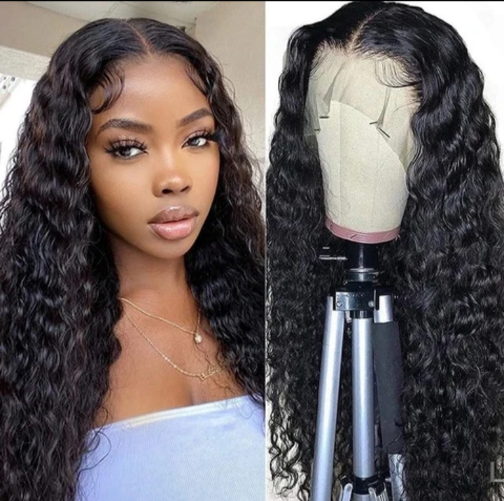 Long Black Wavy Look 🤩