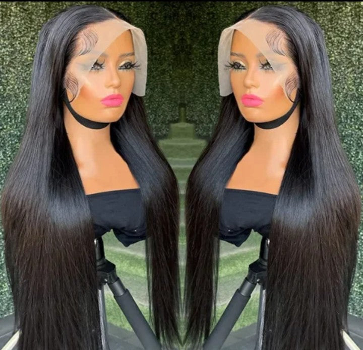 Long Straight Black Babe 😘